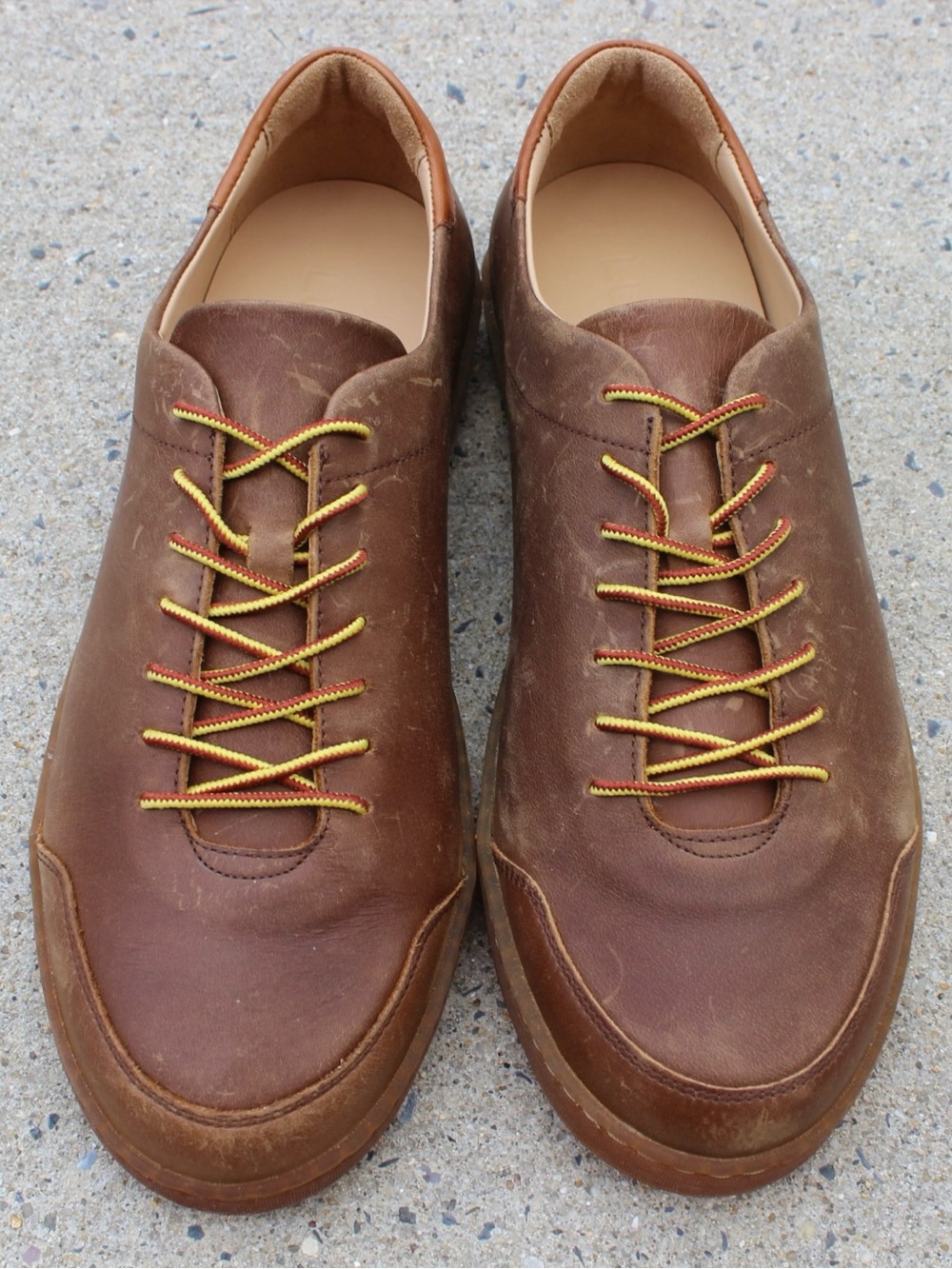 LUCA Terra Low Brown Leather Men's Sneakers Sz 11